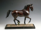 CHEVAL BAIE FONCE